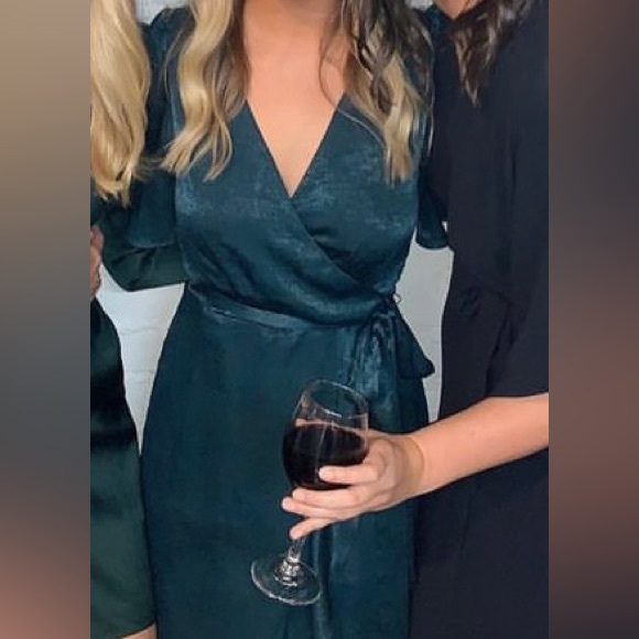 Lulus Green Midi Dress - Picture 9 of 9